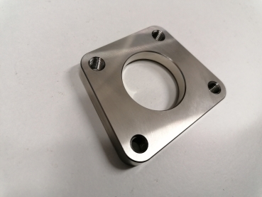 Audi S2/RS2 Wastegate-Eingang CNC gefräst mit Führungsnut